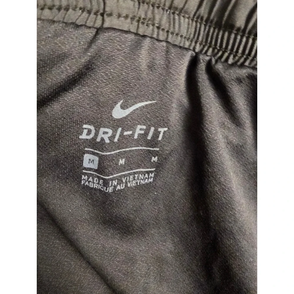 Nike Dri-FIT Tempo Running Shorts Black White Grey 849394-010 Womens Medium